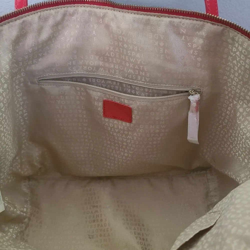 Kate Spade New York NEW Camellia Street Jeralyn Tote color Chili Red